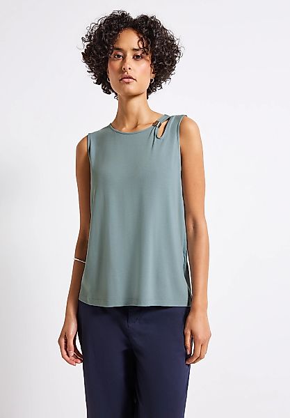 STREET ONE Tanktop, aus elastischem Materialmix günstig online kaufen