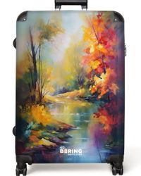 NoBoringSuitcases.com© Hartschalen-Trolley Landschaft - Ölgemälde - günstig online kaufen