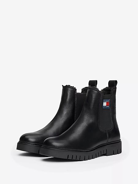 Tommy Jeans Winterboots "TJW CHELSEA BOOT WL", Blockabsatz, Plateau, Chelse günstig online kaufen