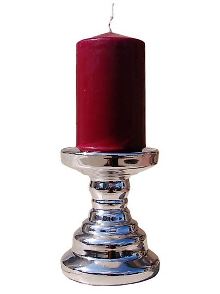 BURI Kerzenständer Keramik Kerzenhalter 13cm Titanik günstig online kaufen