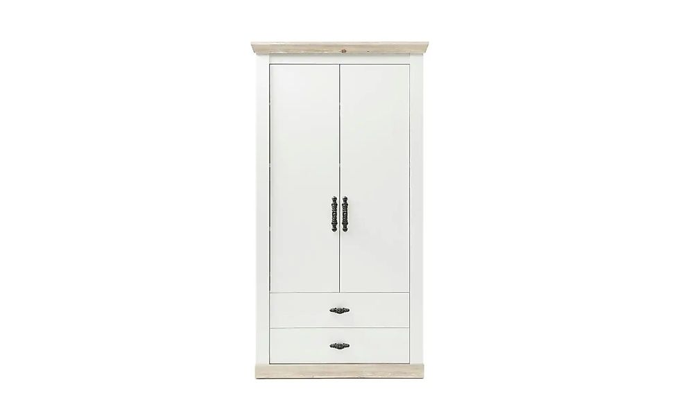 Stauraumschrank  Roble ¦ weiß ¦ Maße (cm): B: 107 H: 201 Schränke > Dielens günstig online kaufen