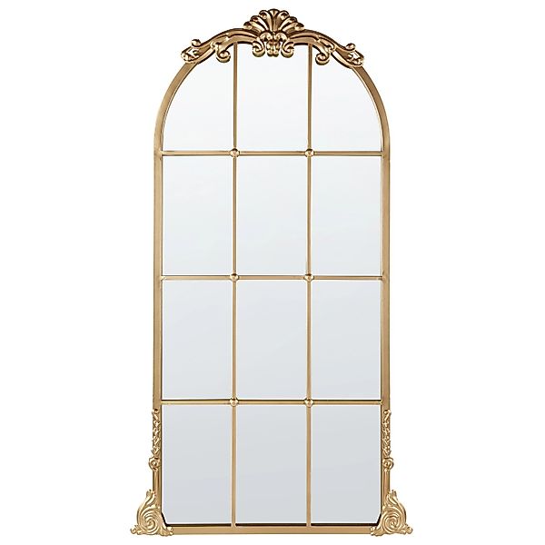 Beliani Dekospiegel NOIDAN Gold 4x66x124 günstig online kaufen