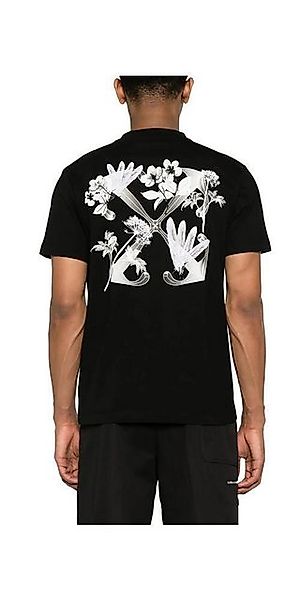 OFF-WHITE Print-Shirt Off-White Flower Scan T-Shirt Schwarz Herren L günstig online kaufen