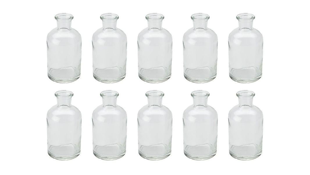 NaDeco Dekovase Glasfläschchen, Packung mit 10 günstig online kaufen