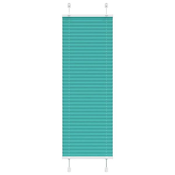 vidaXL Plissee Petrolgrün 45x150 cm Stoffbreite 44,4 cm Polyester 4015387 günstig online kaufen