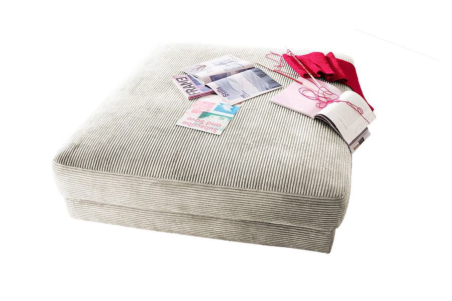 KAWOLA Hocker MADELINE, Big Hocker Polsterhocker günstig online kaufen