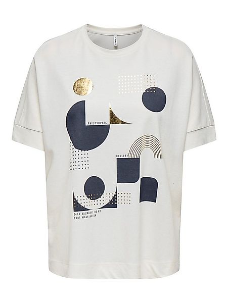 ONLY Kurzarmshirt ONLJANY S/S O-NECK PRINT TOP BOX JRS günstig online kaufen