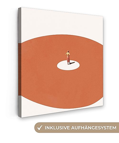OneMillionCanvasses® Leinwandbild Mann - Jahrgang - günstig online kaufen