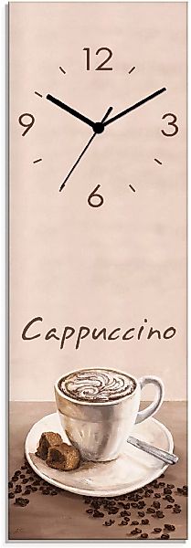 Artland Wanduhr »Cappuccino - Kaffee« günstig online kaufen