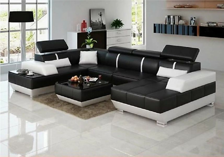 JVmoebel Ecksofa Design Wohnlandschaft U Form big Ecksofa Sofa Couch Polste günstig online kaufen