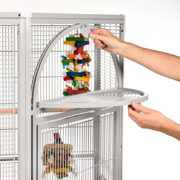 Montana Cages Vogelkäfig Eck Voliere Käfig günstig online kaufen