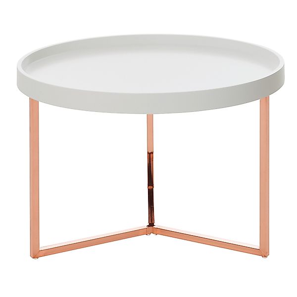 FINEBUY Couchtisch SuVa13945_1 (58, Sofatisch Rund, günstig online kaufen