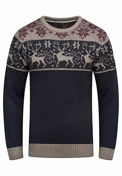 SOULSTAR Weihnachtspullover MSKUUK Herren Winterpullover mit Rentier-Muster günstig online kaufen