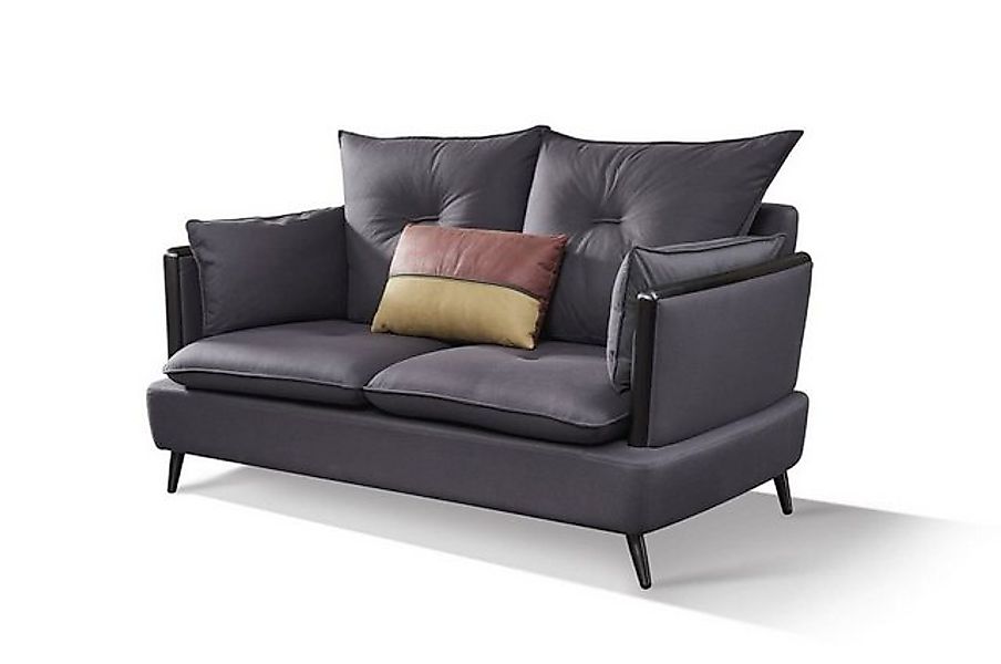 JVmoebel Sofa 2 Sitzer Sofas Polster Couchen Textil Relax Sitz Zweisitzer G günstig online kaufen