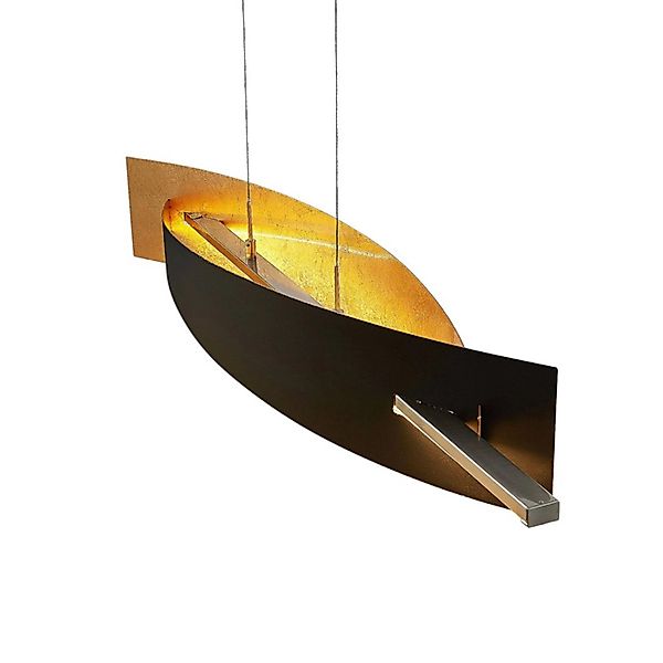 Lucande LED Marija 9639124 Dimmbar Modern in Schwarz aus Metall 1-flammig W günstig online kaufen