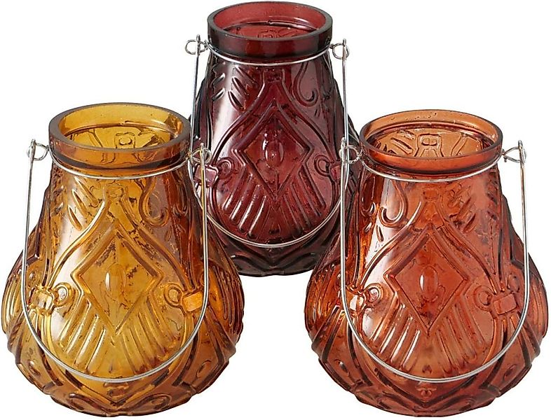 BOLTZE Windlicht Glas Windlichter im 3er-Set günstig online kaufen
