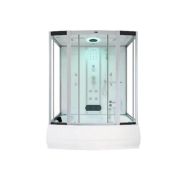 HOME DELUXE Dampfdusche Duschtempel DIAMOND mit Whirlpoolfunktion und LED-B günstig online kaufen