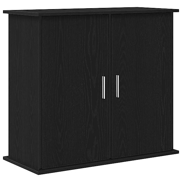 vidaXL Aquariumunterschrank Aquariumständer Schwarz Eichen-Optik 81x36x73 günstig online kaufen
