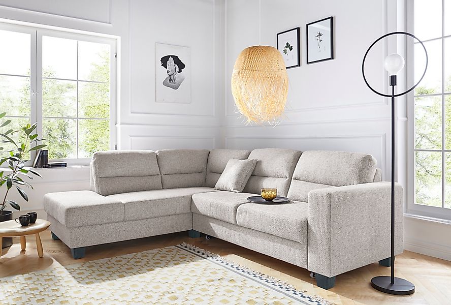 TRENDMANUFAKTUR Ecksofa Chamber, zeitlos und modern, günstig online kaufen