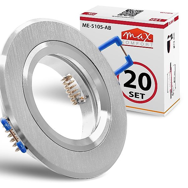 Maxkomfort Einbauleuchte Einbaustrahler 5105, ohne Leuchtmittel, günstig online kaufen