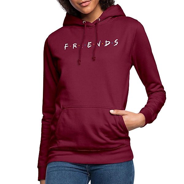 Spreadshirt Hoodie Friends Logo Damen Hoodie günstig online kaufen