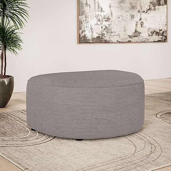 OTTO home Polsterhocker »ADELLA passed zur Serie, Maße B/T/H: 92/69/43 cm« günstig online kaufen