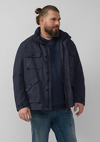 s.Oliver Funktionsjacke Outdoor-Jacke Jacke im Utility-Stil mit Kapuze im K günstig online kaufen