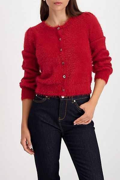 Monari Strickjacke Regular fit mit Rundhalsausschnitt günstig online kaufen