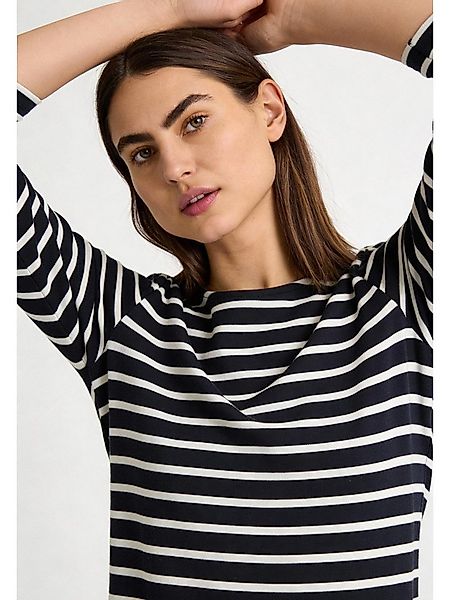 MORE&MORE 3/4-Arm-Shirt stretchiges 3/4 Arm, Streifenshirt günstig online kaufen