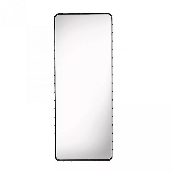 Gubi - Adnet rechteckiger Wandspiegel L - schwarz/180x70cm günstig online kaufen