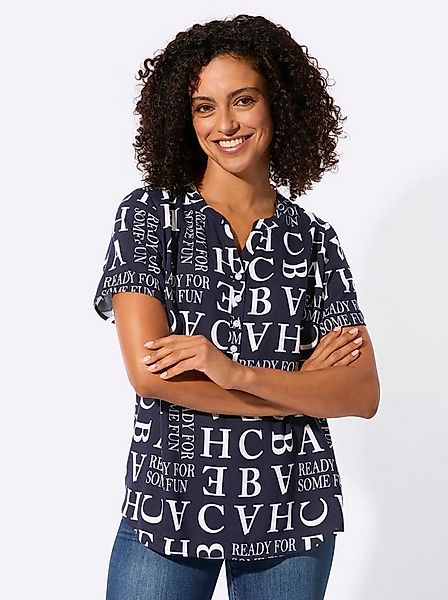 Witt Klassische Bluse Druckbluse . günstig online kaufen