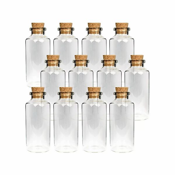 Bestlivings Fläschchen Glas mit Korken 10ml 24er Pack günstig online kaufen