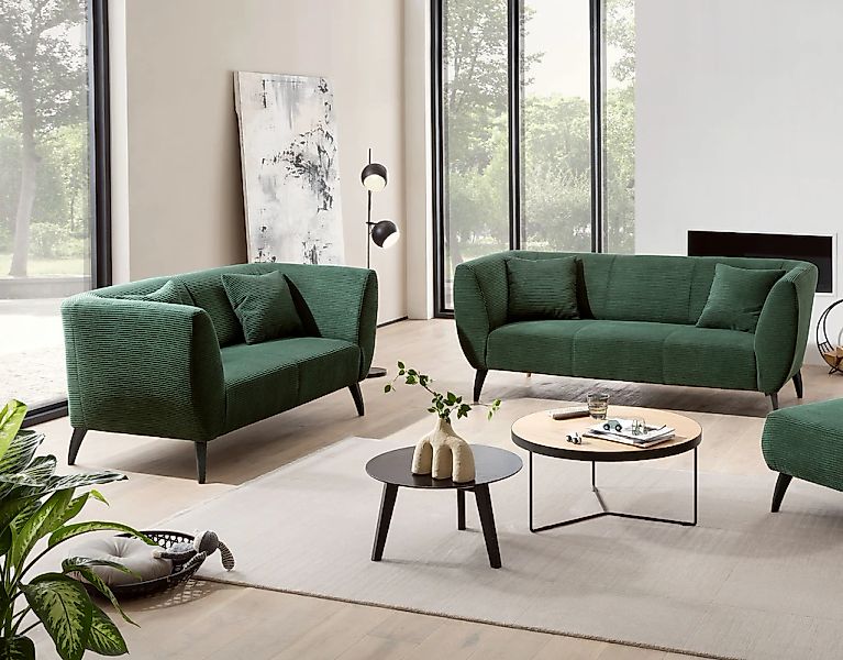 INOSIGN Polstergarnitur »Colori«, (Set, 2 tlg., 3-Sitzer und 2-Sitzer), auc günstig online kaufen