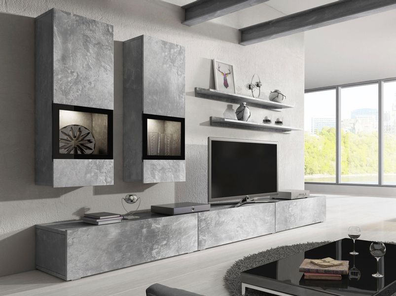 INOSIGN Wohnwand "Baros" Set, 6 Stk. tlg. günstig online kaufen