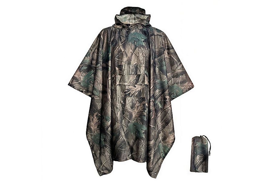 Mutig Regenmantel Leicht Wasserdicht Regenponcho Herren - Mehrzweck Regenja günstig online kaufen