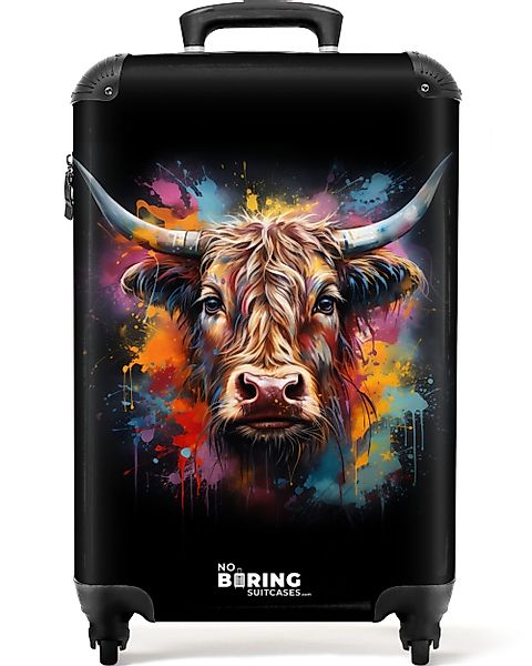 NoBoringSuitcases.com© Hartschalen-Trolley Schottische Highlander als Graff günstig online kaufen