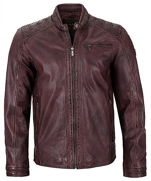 Jilani Lederjacke Riga-6 Jilani - Herren Lederjacke Lammnappa bordeaux günstig online kaufen