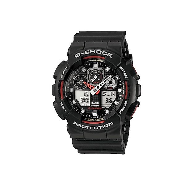 CASIO Digitaluhr Casio G-Shock GA-100-1A4ER GA-100-1A4ER, Casio G-Shock GA- günstig online kaufen