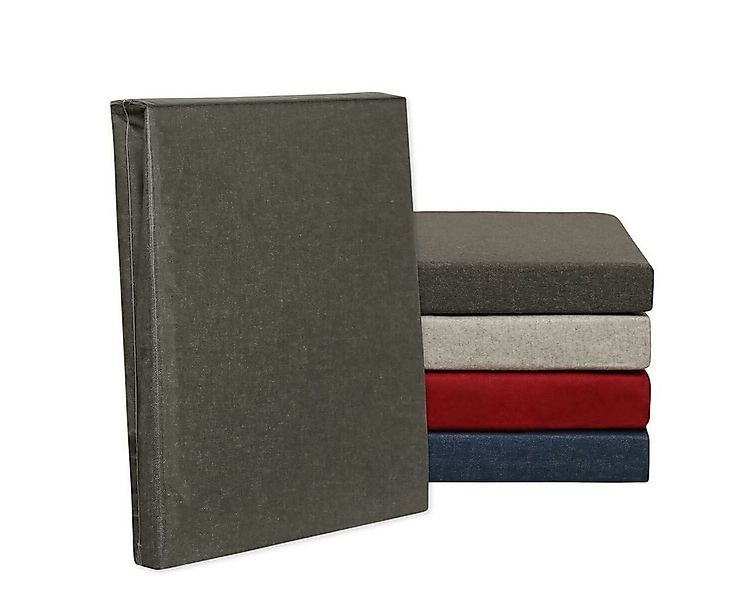 TRAUMSCHLAF Spannbettlaken Biber-Melange, Biber, Gummizug: Rundumgummi, (1 günstig online kaufen