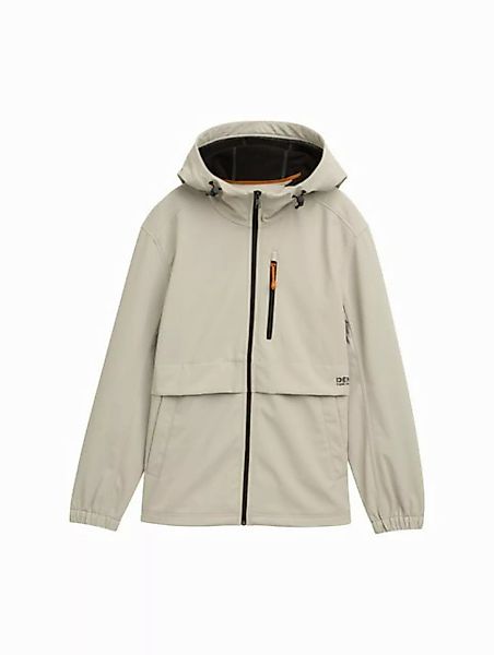 TOM TAILOR Steppmantel softshell jacket beige abbey stone günstig online kaufen