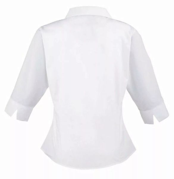 Premier Hemdbluse Premier Damen 3/4 Arm Bluse Poplin Hemd Arbeitshemd Hemdb günstig online kaufen