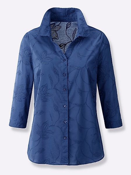 Witt Klassische Bluse Baumwollbluse . günstig online kaufen