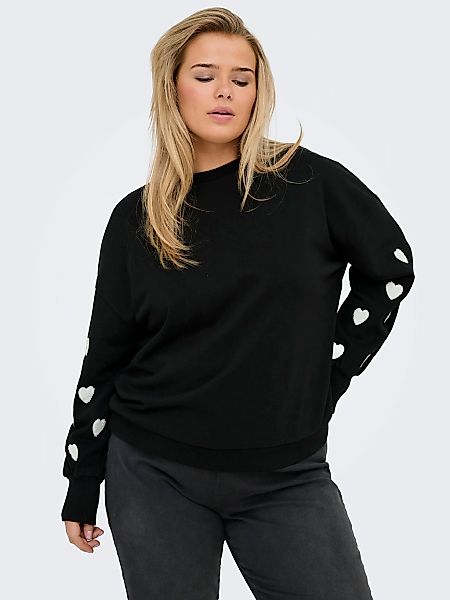 ONLY CARMAKOMA Sweatshirt "CARMACY L/S O-NECK CC SWT JRS" günstig online kaufen