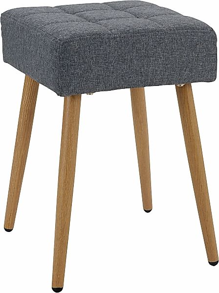 OTTO home Hocker "Louise" 1 Stk. tlg. quadratische Sitzfläche in 32 cm günstig online kaufen