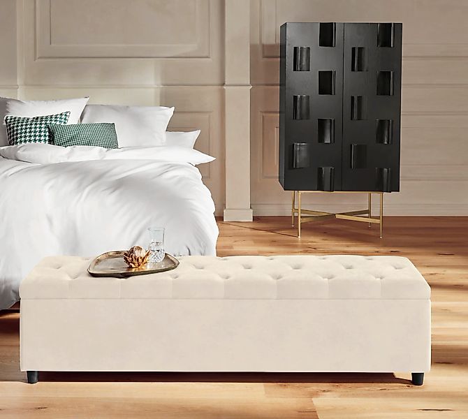 Guido Maria Kretschmer Home&Living Bettbank "Relaxy" gesteppt, mit Staufach günstig online kaufen