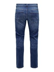 Only & Sons Herren Jeans ONSLOOM SLIM 6756 - Slim Fit - Blau - Medium Blue günstig online kaufen