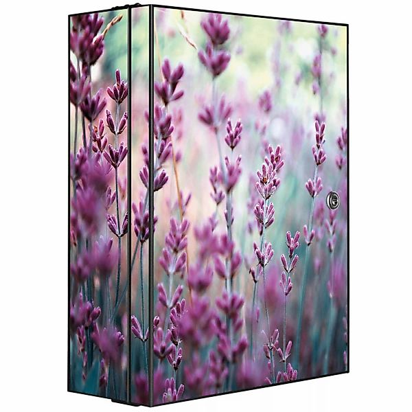 Banjado XXL Medizinschrank Abschliessbar 35x46x15cm Arzneischrank Anthrazit günstig online kaufen