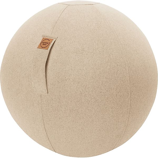 Sitting Ball Hocker Felt 150, Beige günstig online kaufen