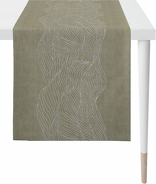 APELT Tischläufer "5233 LOFT STYLE, Jacquard" günstig online kaufen