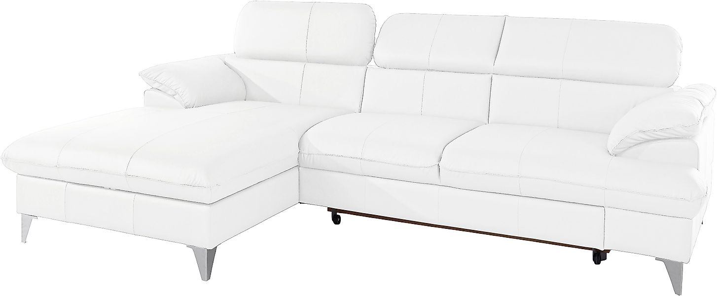 COTTA Ecksofa Caluso L-Form, mit Kopfteilverstellung, günstig online kaufen